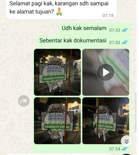 Pengiriman Papan Bunga Selamat Jaken