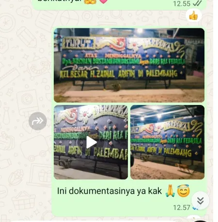 Pengiriman Papan Bunga Duka Jaken