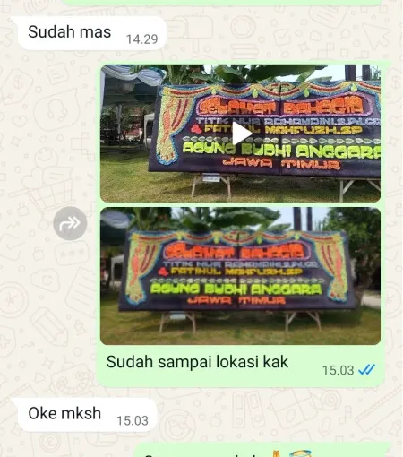 Pengiriman Papan Bunga Jaken