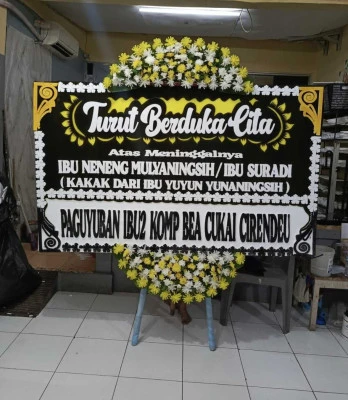 Papan Bunga di Jaken